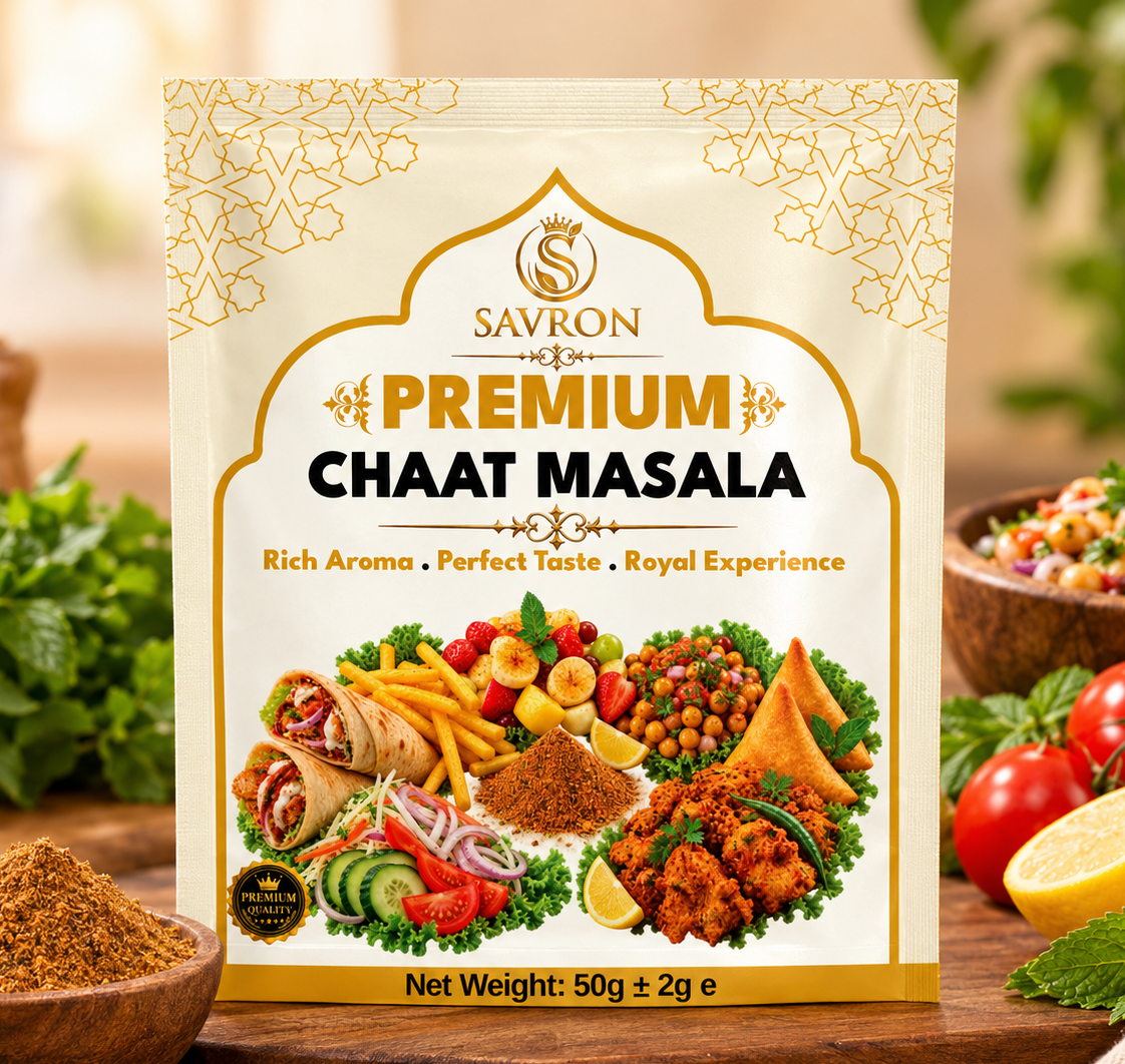 Savron Chaat Masala Savron Chaat Masala spice blend 50g pouch