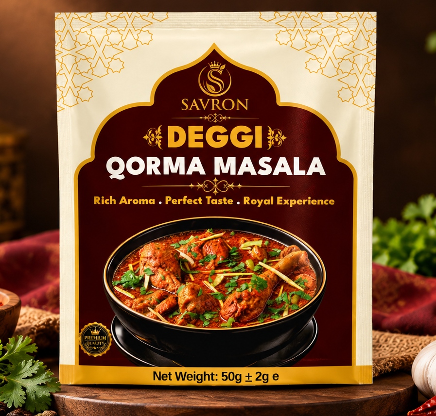 Savron Qorma Masala Savron Qorma Masala spice blend pouch